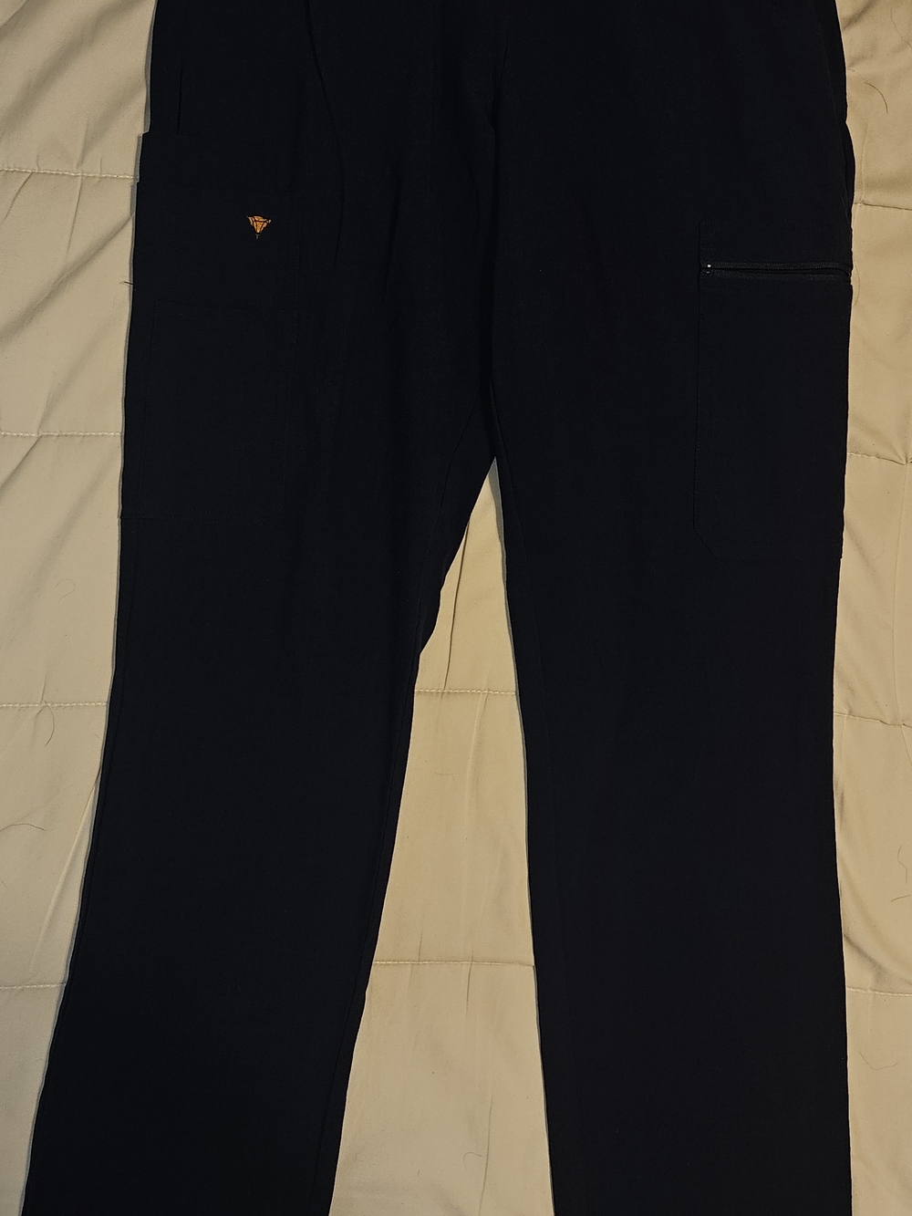 Poppy Navy Scrub Pants